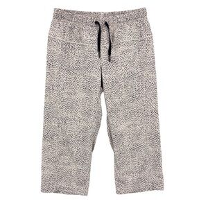 Lululemon Step Lively Crop Dottie Dash Grain Black Capri Pants 4